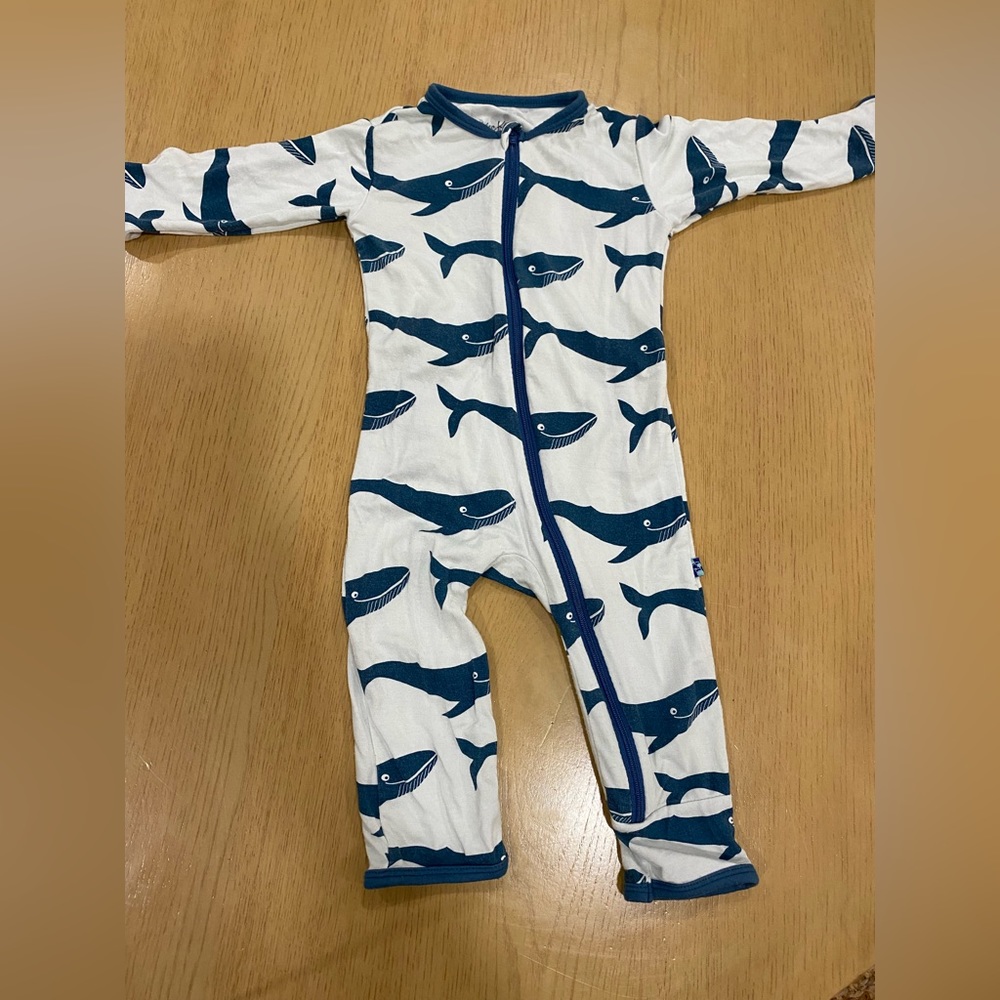 Kickee Pants onesie, size 3-6 months